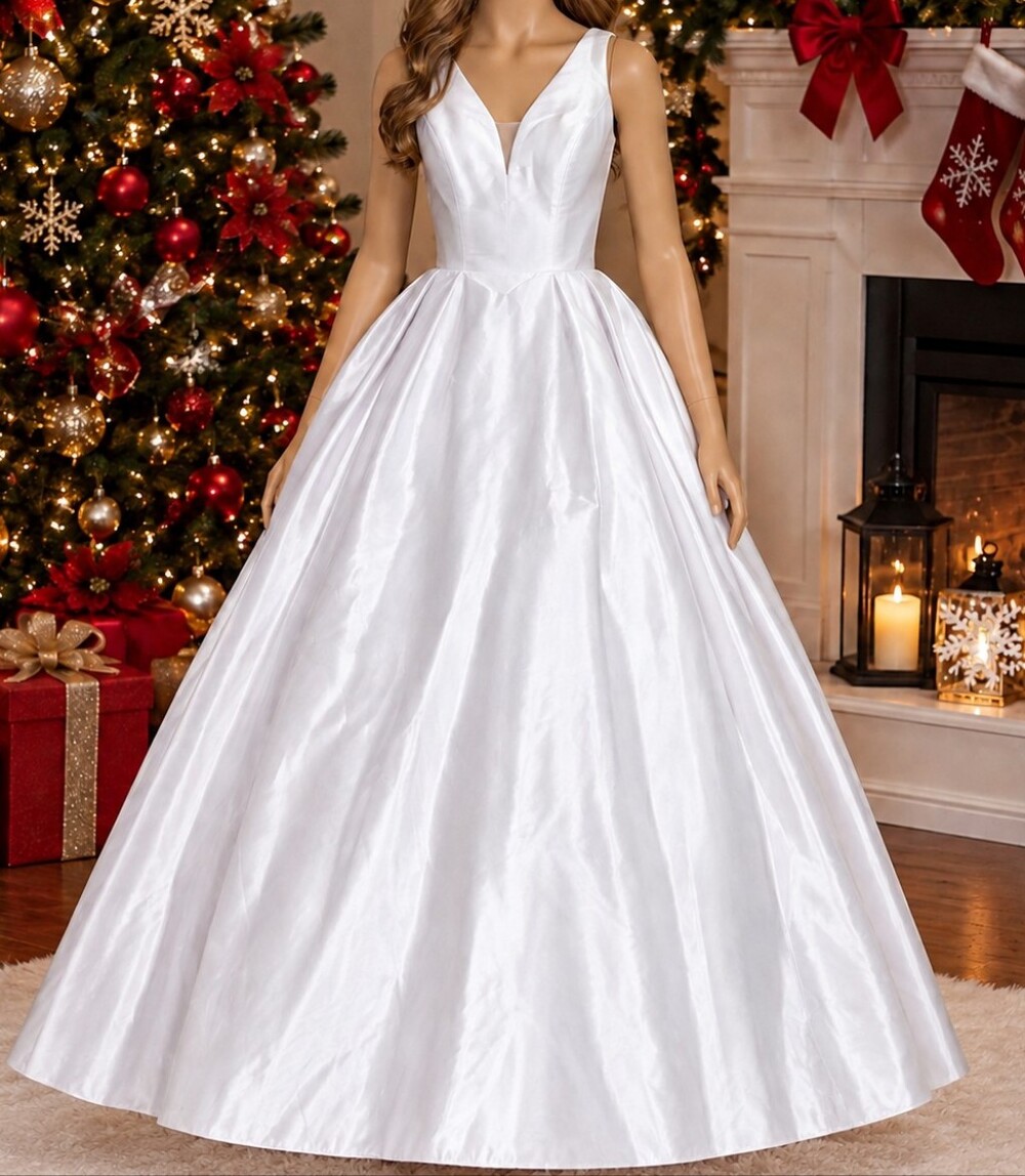 White Wedding Dress Like New